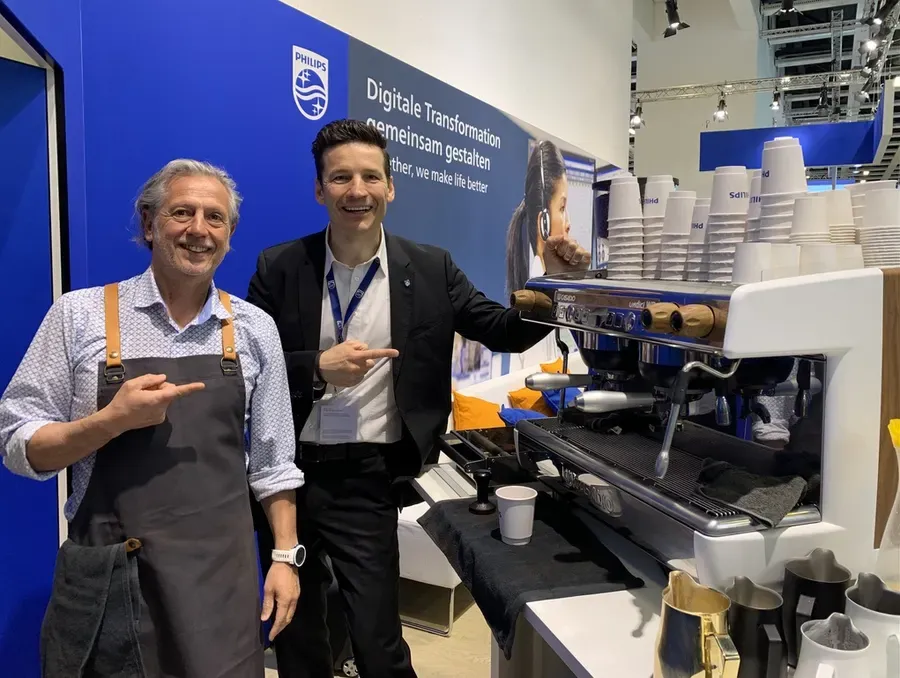 Am Philips-Stand